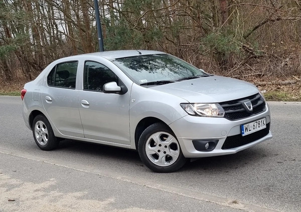 Dacia Logan cena 19999 przebieg: 95250, rok produkcji 2014 z Bełchatów małe 154